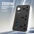 LDNIO SC3604C Multi Plug Universal Power Strip 3 Outlets Universal USB Power Socket Power Strip with Safety Master Switch